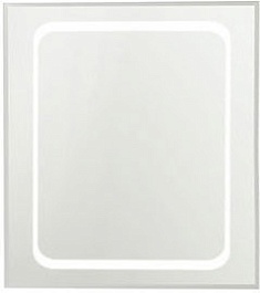 Водолей Мебель для ванной Adel 70 подвесная лиственница структурная контрастно-серая – фотография-6